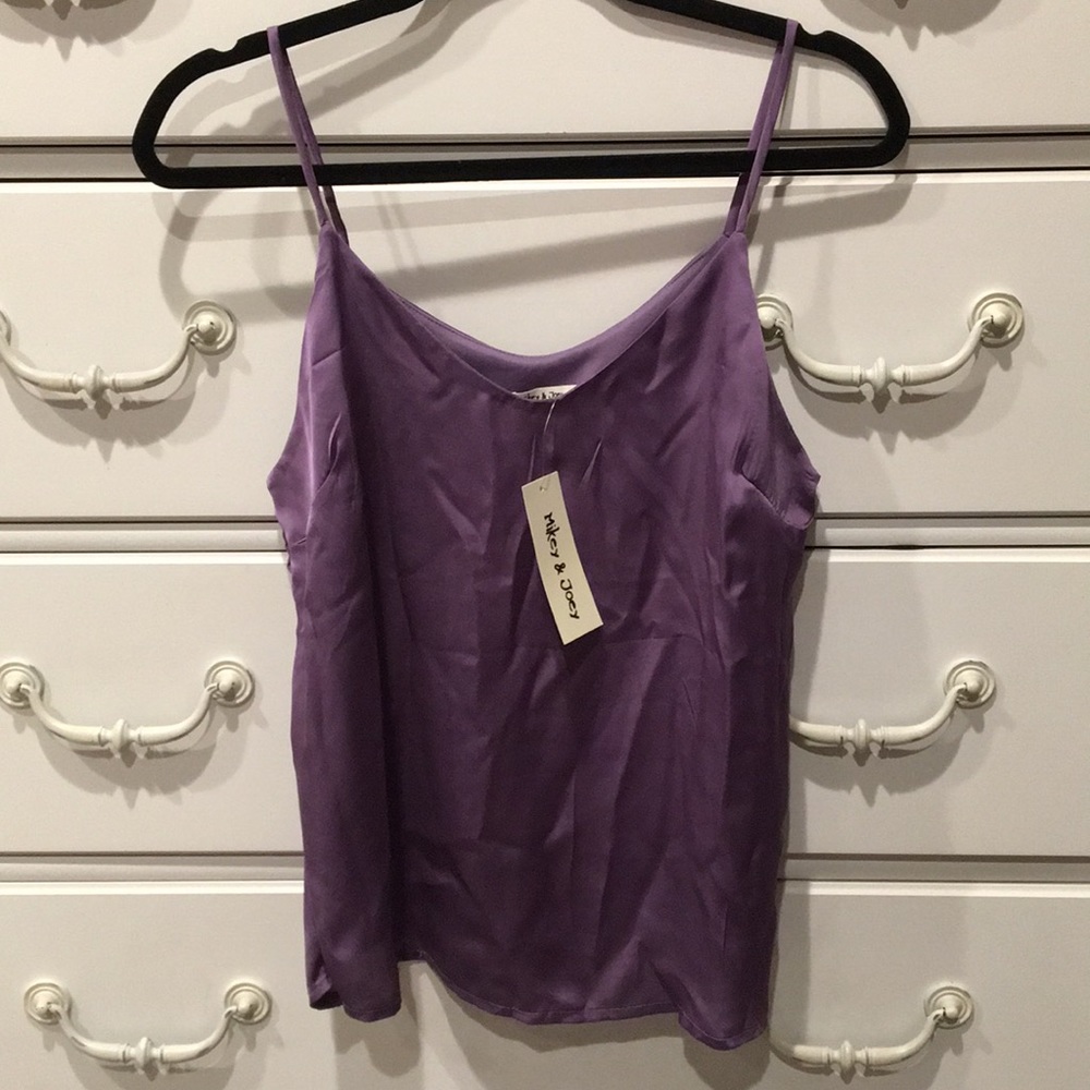 💟NWT-Mauve Silk Tank💟 - Picture 2 of 3